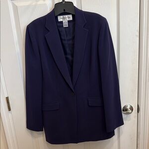 Jones New York Women's Purple Blazer